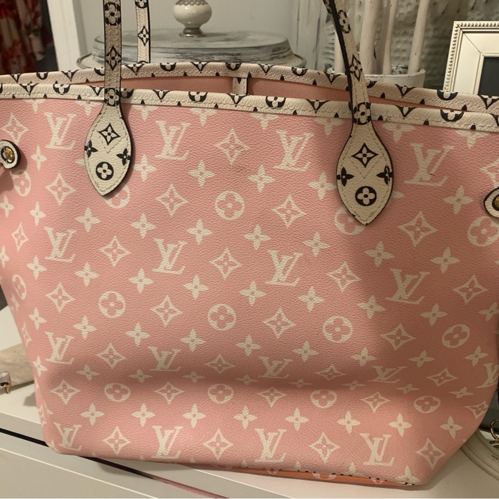 Red and Pink Women's Bag fashion bag shopper - Picture 4 of 4